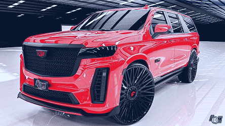 Cadillac Escalade-V Wears Digital Attire – The Ultimate School Bus? -  autoevolution